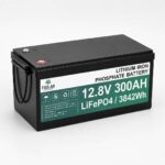 FSolar 12.8V 300Ah LiFePO4 Lithium Battery – 3.84kWh with Bluetooth App | FSESS-12.8V-300AH