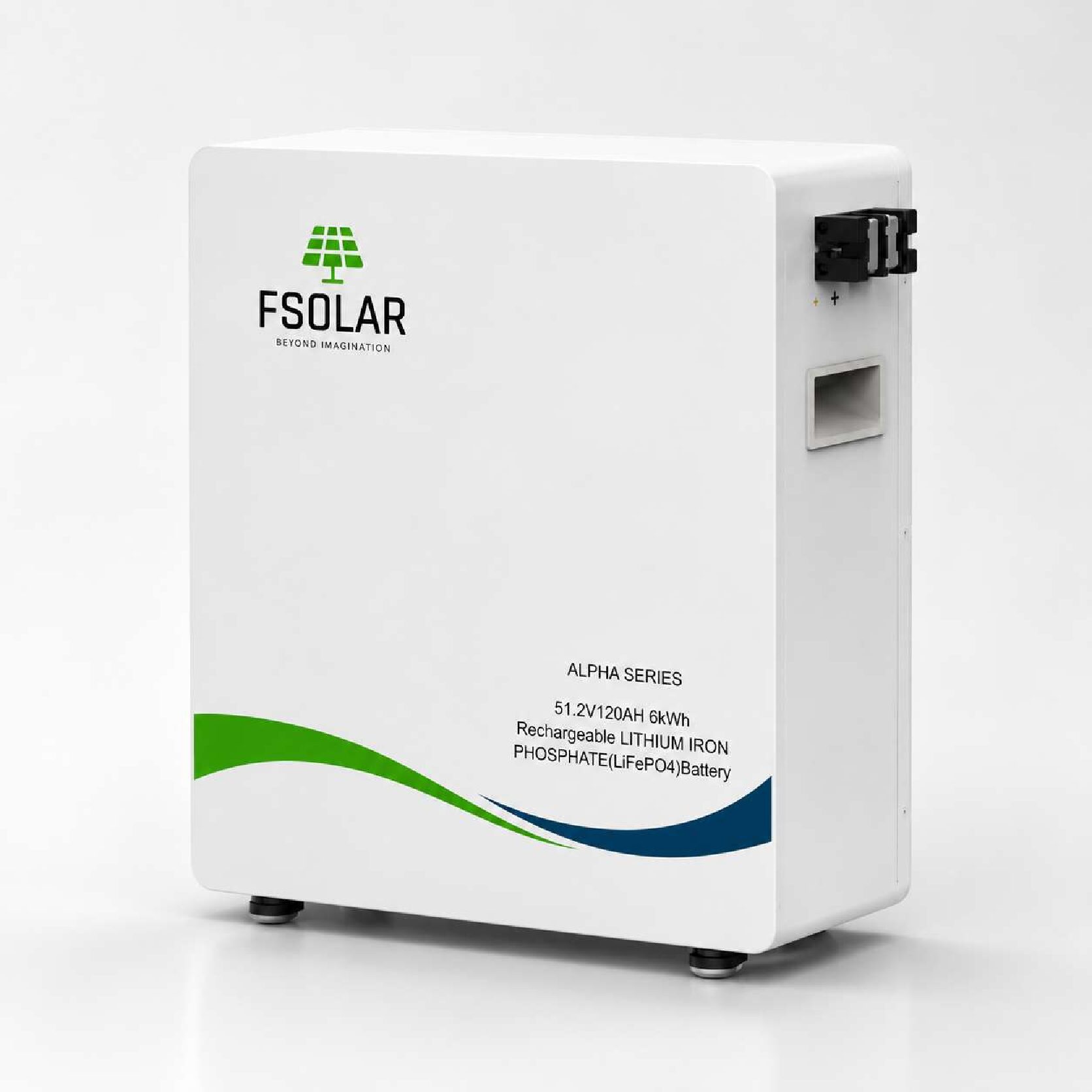 FSOLAR 6kw FSolar 6kWh 51.2V 120Ah LiFePO4 Lithium Battery | FSESS-6KWH - Image 1
