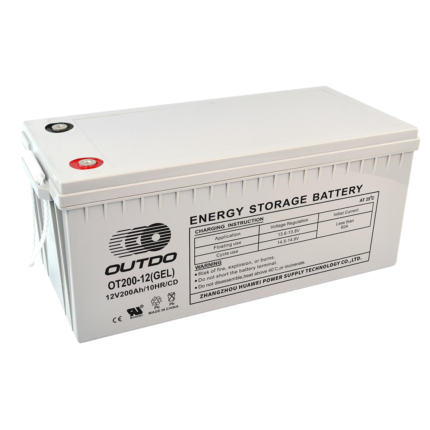 Outdo 200Ah 12V Solar Deep Cycle Gel Battery - OT200-12(GEL)