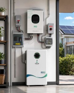 Xio 5KVA 24V Hybrid Solar Inverter Mppt 160A With Inbuilt Wifi Xio Pro 5 - Image 2