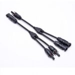 MC4 1:2 Y-Branch Connector Pair – Male & Female Set - Image 2