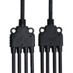 MC4 1:4 Y-Branch Connector Pair – Male & Female Set - Image 7