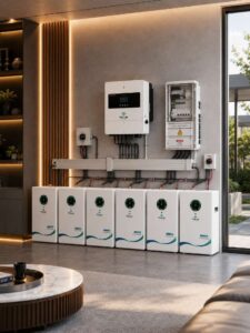 FSolar 6kW Single-Phase Hybrid Solar Inverter – 9kW Dual MPPT, 140A Charging & IP65 - Image 2