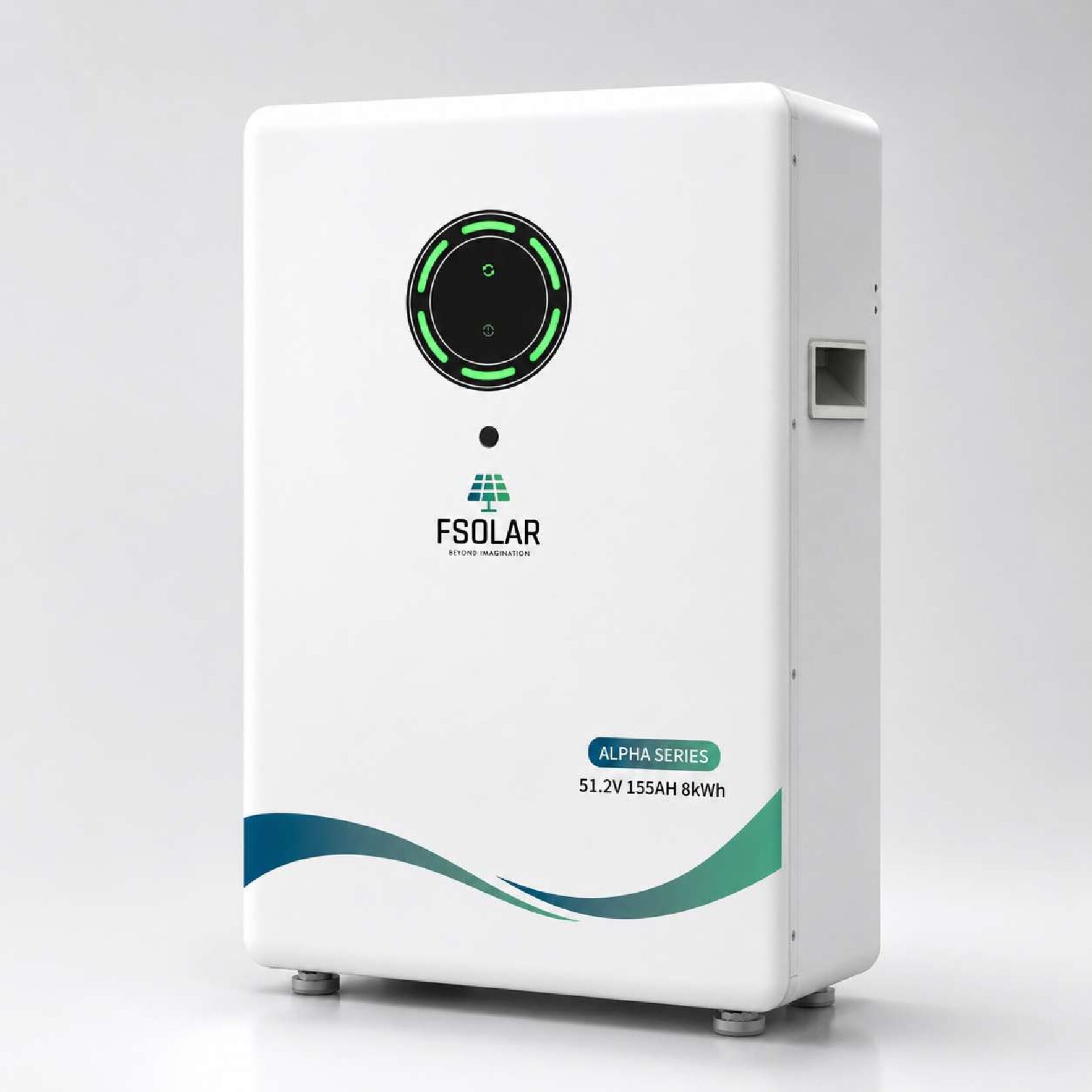 FSolar 8kw 51v FSolar Alpha 8kWh 51.2V 155Ah LiFePO4 Lithium Battery V2.0 | FSESS-51.2V-8KWH V2 - Image 1