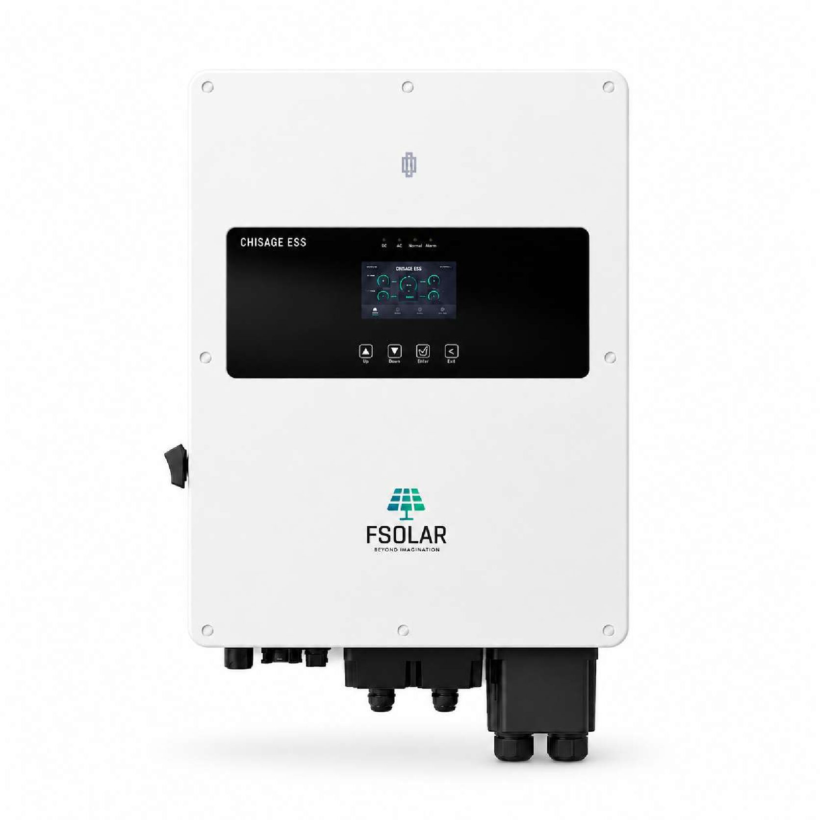 FSOLAR 8KW G2 FSOLAR CHISAGE 8kW G2 Single-Phase Hybrid Solar Inverter – JUP-8G2-LE | 12kW PV Input, Dual MPPT, 190A, IP65 - Image 1