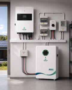FSOLAR CHISAGE 8kW G2 Single-Phase Hybrid Solar Inverter – JUP-8G2-LE | 12kW PV Input, Dual MPPT, 190A, IP65 - Image 2
