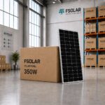 FSolar NEO 350W Mono crystalline Solar Panel – FSPV350W - Image 2