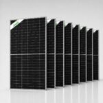 Jinko Solar Panel 615W Bifacial Dual-Glass Solar Panel JKM615N-66HL4M-BDV Set of 8 Piece