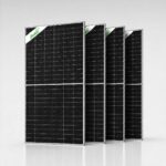 Jinko Solar Panel 615W Bifacial Dual-Glass Solar Panel JKM615N-66HL4M-BDV Set of 4 Piece