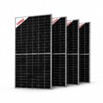 Longi Solar Panel 620W Bifacial Dual-Glass Hi-MO 7 LR7-72HGD-620M 4 Piece