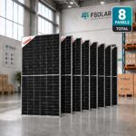 Longi Solar Panel 620W Bifacial Dual-Glass Hi-MO 7 LR7-72HGD-620M 8 Piece - Image 2