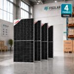 Longi Solar Panel 620W Bifacial Dual-Glass Hi-MO 7 LR7-72HGD-620M 4 Piece - Image 2
